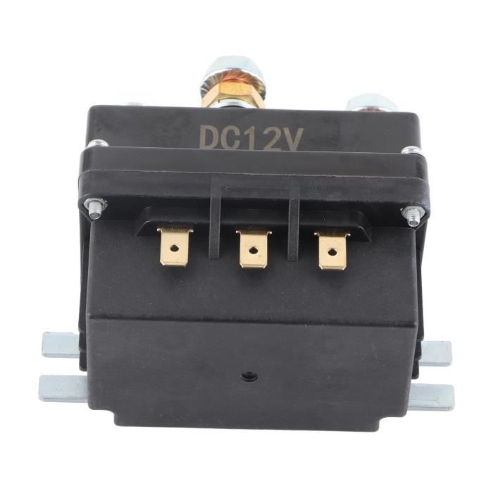 Kit Relais De Treuil 12V 500A – Avec Télécommande – Pour Treuil Sur ATV, 4x4, Motoneige, Tracteur – Bobine En Laiton, Longue Durée De Vie