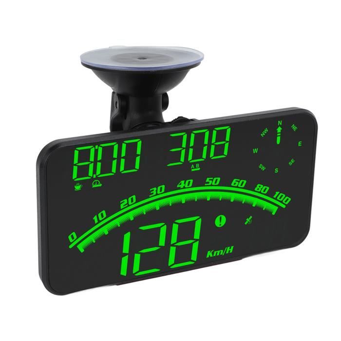 Affichage Tête Haute Moderne Afficheur Tete Haute Affichage Tête Haute (HUD) Voiture Wodhmiey 5.5 - GPS Beidou, Vitesse Km/H, Alimentation Type-C - Universel Compteur Moto Gps Affichage Tete Haute Avis