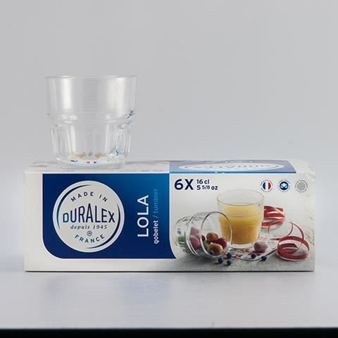 Verres Duralex Picardie Lot De 4 - 360 Ml - Verres Trempés Résistants Aux Chocs - Design Français Iconique
