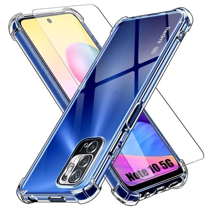 Coque Protection Blackview Color 6 Avec 2 Verres Trempés - Silicone Souple Antichoc Transparent