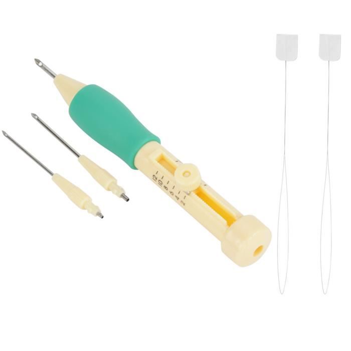TOMONAI Kit De Couture à L'Aiguille De Poinçon En Bois Avec