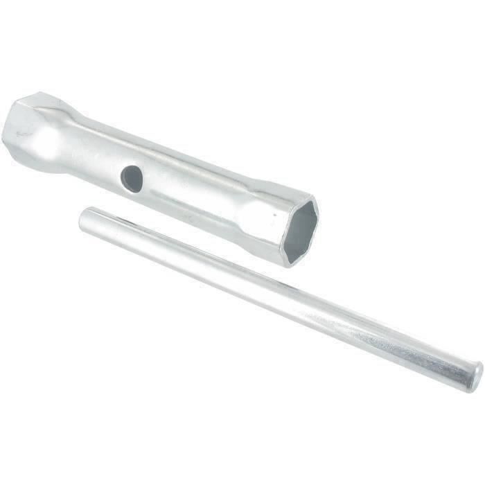 Clé à bougie d'allumage à tube - Marque - Modèle - Dimensions: 16x19mm, L: 110mm