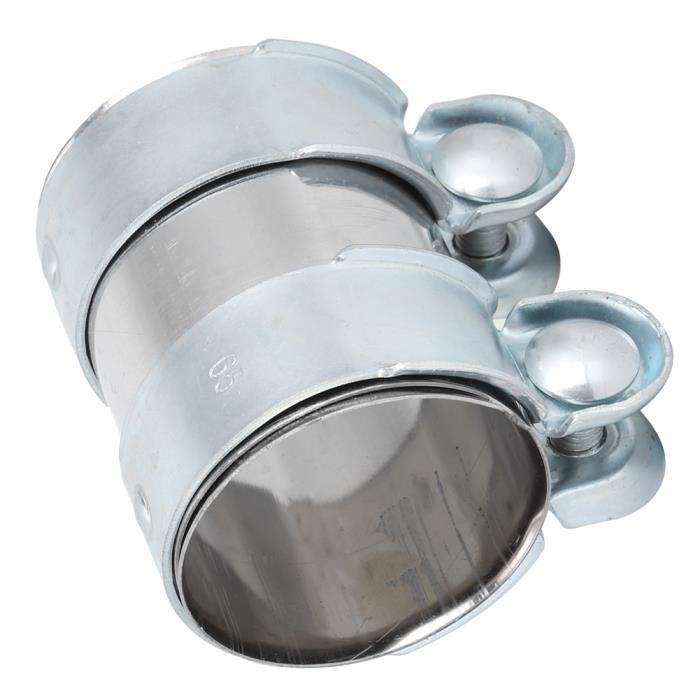 Dilwe Collier De Serrage De Tuyau D'échappement Pince De Tuyau D'échappement De Moto De 3,9