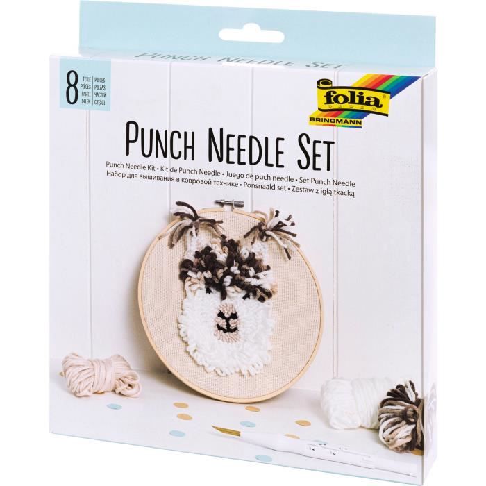 Kit Punch Needle « Alpaga »