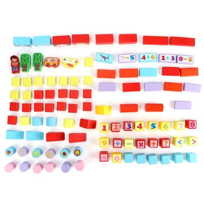 Garosa jouets de blocs de construction en bois Blocs de construction ...