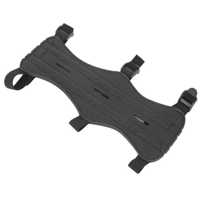 Protecteur De Bras De Tir à L'arc Pour Enfants En Cuir PU, Réglable, épaissi, Respirant, Pratique De Tir, Protecteur D'avant-bras Avec Arc Pour La Chasse à L'arc Recourbé (bleu