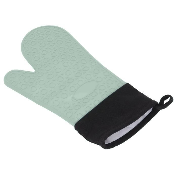 SUC-gants de cuisine Gants de four en Silicone antidérapants, gants de  cuisson de cuisine, résistants aux deco manique Vert - Cdiscount Maison