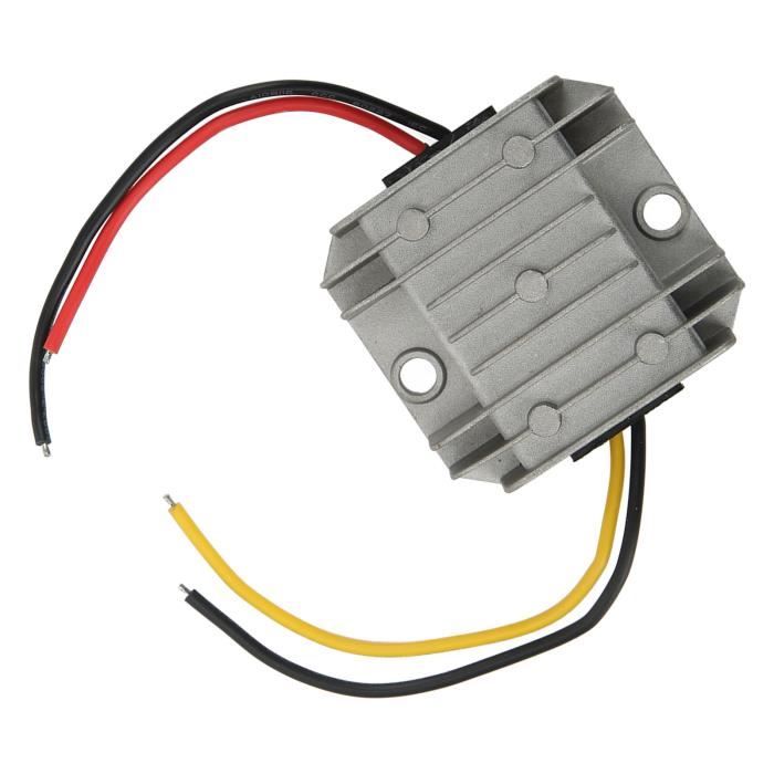 LIVISN Convertisseur De Tension CC Automatique Buck Boost Convertisseur DC 12 V 9 V-23 V à 12 V 10 A 120 W Régulateur Automatique Module Transformateur étanche Pour Voiturette De Golf, Club Voiture