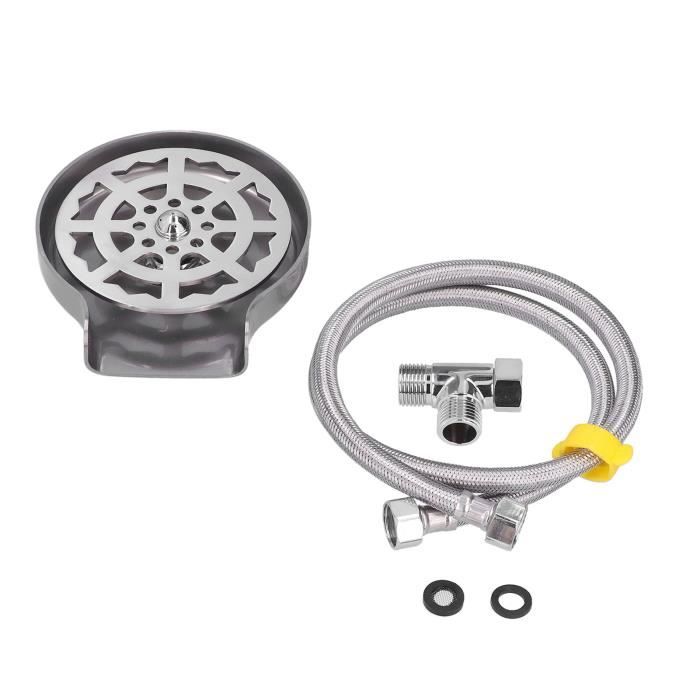 Tête De Robinet Automatique Pour Lavage De Verres - Acier Inoxydable, Pression D'eau, Pour Bar/restaurant