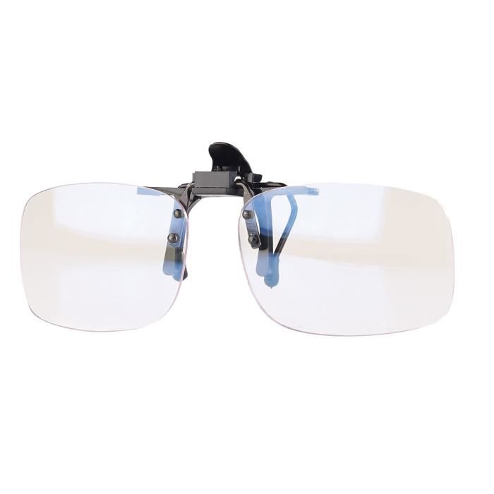 Clip sur-lunettes INFACTORY Classique Protection UV 400