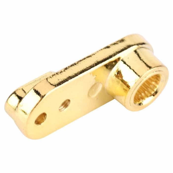 Braccio Servo Saver In Alluminio 25T Per Auto RC 1/10 1/8 1/12 - Colore Rosso, Con Viti E Dadi