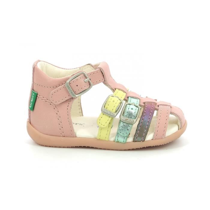 kickers fille sandale