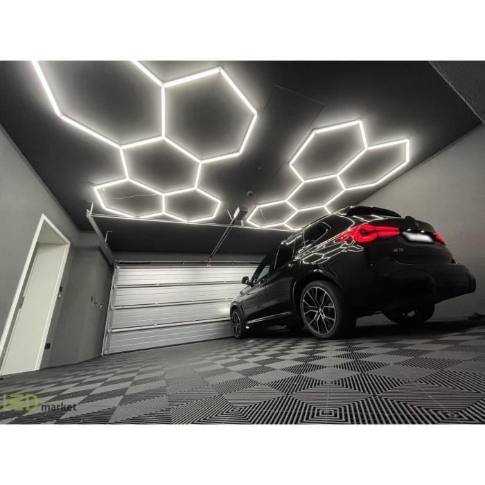 Lumière LED Hexagonale 5 pcs, Garage, Vente au détail, Atelier, Détail de  voiture, Vente au détail, Moderne, Éclairage Hexagon, - Cdiscount Maison