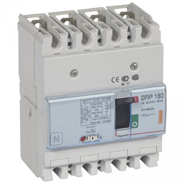 lacer dans meilleure sélection de 50-70% de réduction Legrand 420054 - Disjoncteur puissance dpx³ 160 - 80A 4P 25kA - magnéto-thermique lacer dans meilleure sélection de 50-70% de réduction Legrand 420054 - Disjoncteur puissance dpx³ 160 - 80A 4P 25kA - magnéto-thermique