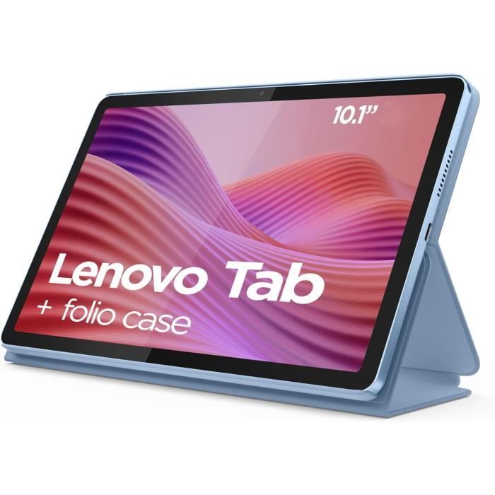 Lenovo Tablette | Écran Full HD 10 1" | MediaTek G85 | 4 Go de RAM | eMMC | Android 14 | | Étui à Rabat Inclus - vue 9
