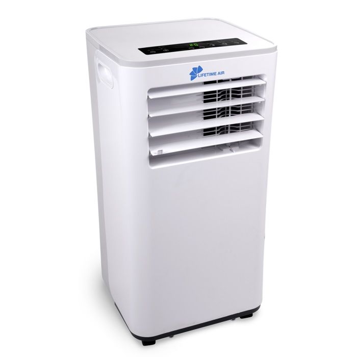 Climatiseur mobile - LIFETIME - Air 9000BTU - 3-en-1 (refroidit/ventile/déshumidifie) - Puissance 9000 BTU - Blanc