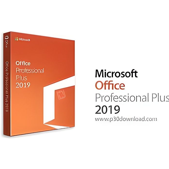Logiciels – Microsoft – Office 2019 Pro Plus – PC – Téléchargement – Assistance 7j/7
