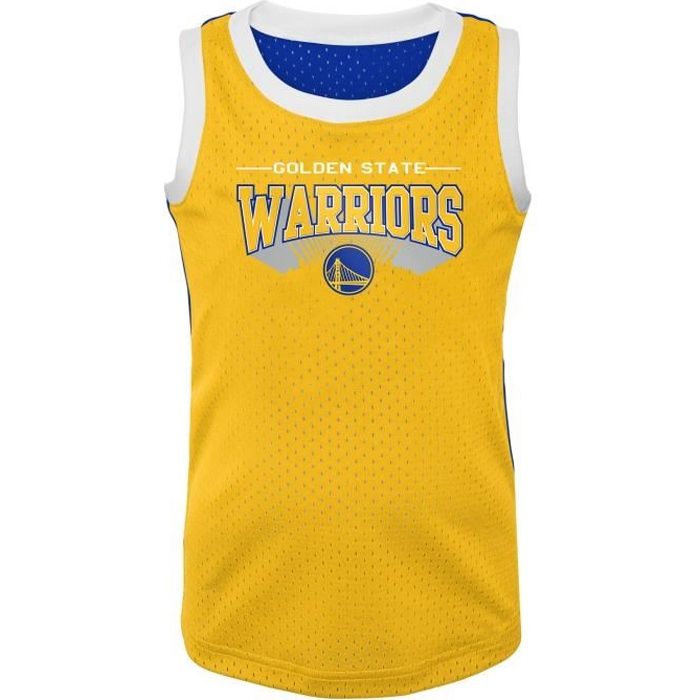 G&F Stephen Curry Basketball Maillot Golden State Warriors No.30 Enfants Unisexe Séchage Rapide Haute Élasticité Confortables Maillots 3XS-2XL Color : A, Size : L