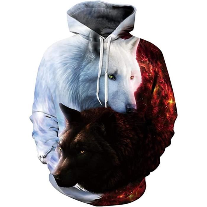 Pull online motif loup