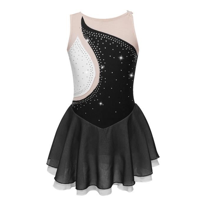 Justaucorps de gymnastique à motifs de The Zone | Diamanté et cristaux concassés