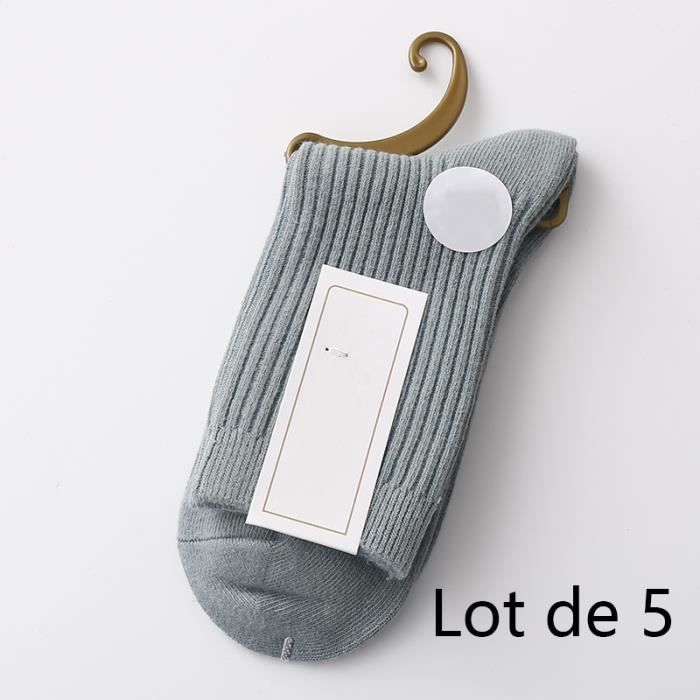 EcoDim Sport, Lot de 3 paires de chaussettes femme en coton Blanc -  Cdiscount Prêt-à-Porter