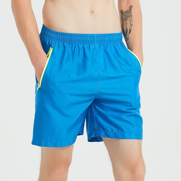 Short Hawaïen Garçon Animal - Jaune - Taille 12 - 100% Polyester - État Très Bon