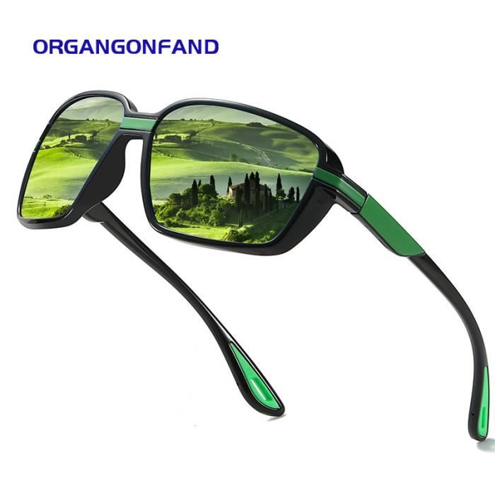Lunettes De Soleil Polarissantes Sport Hifot - 3 Verres Interchangeables (Noir, Bleu, Orange) - UV400