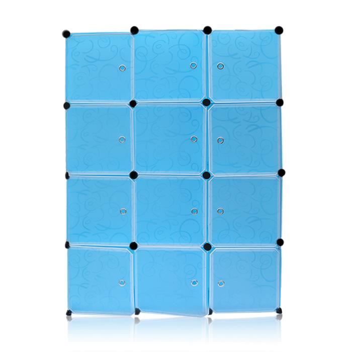 12 Armoire Penderie Cubes Etagere De Rangement Modulables