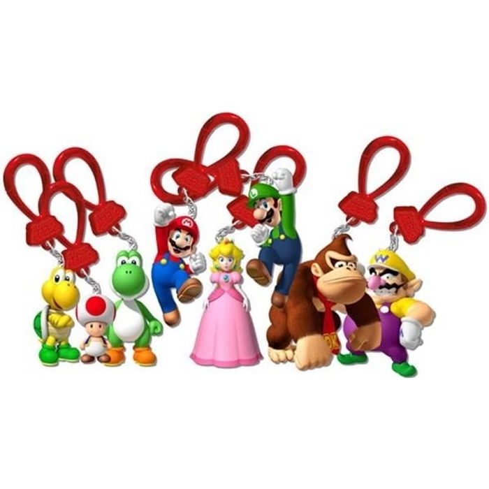 Paladone - Porte Clé Mario Kart Backpack Buddies - Sachet aléatoire