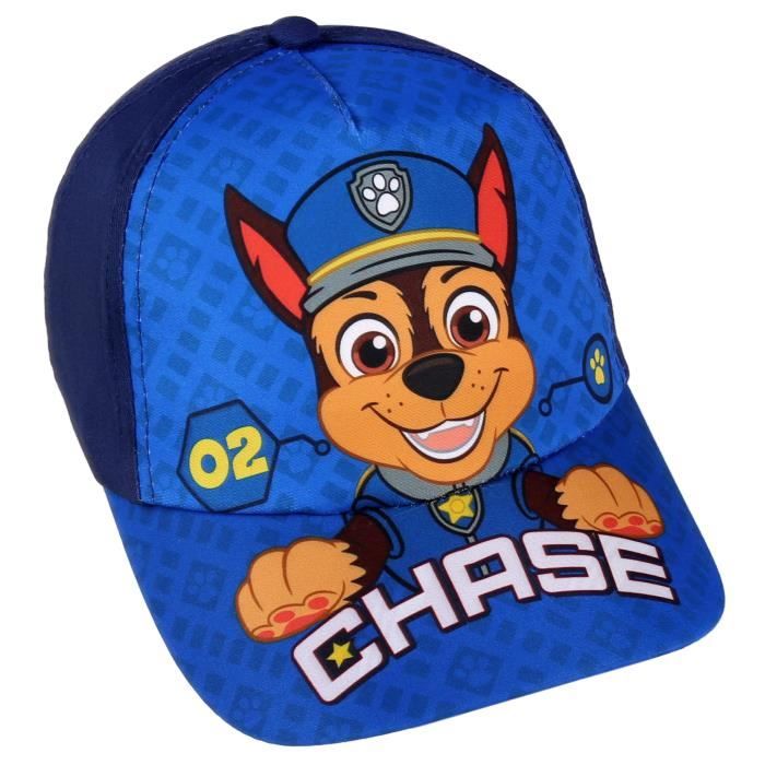 Casquette Baseball Paw Patrol Taille Unique Enfant - Bleu Foncé, Réglable, Pour Fans De La Pat'patrouille