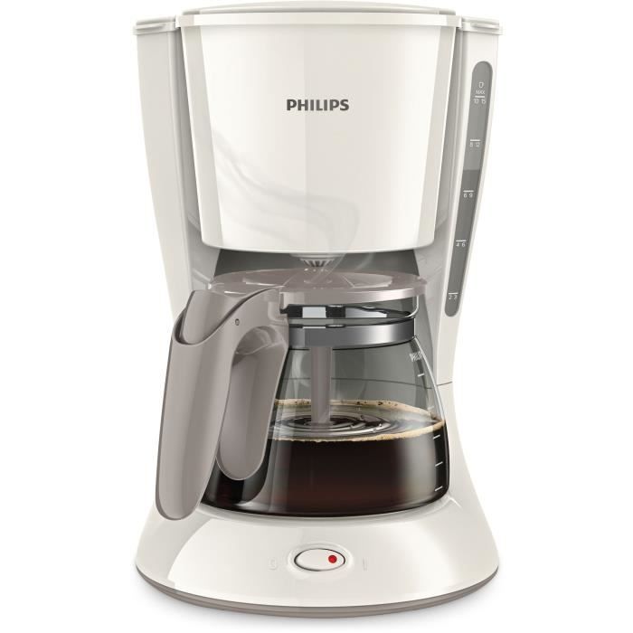 Cafetière filtre - PHILIPS - Daily HD7461/00 - 1,2L - Arrêt automatique - Système anti-gouttes