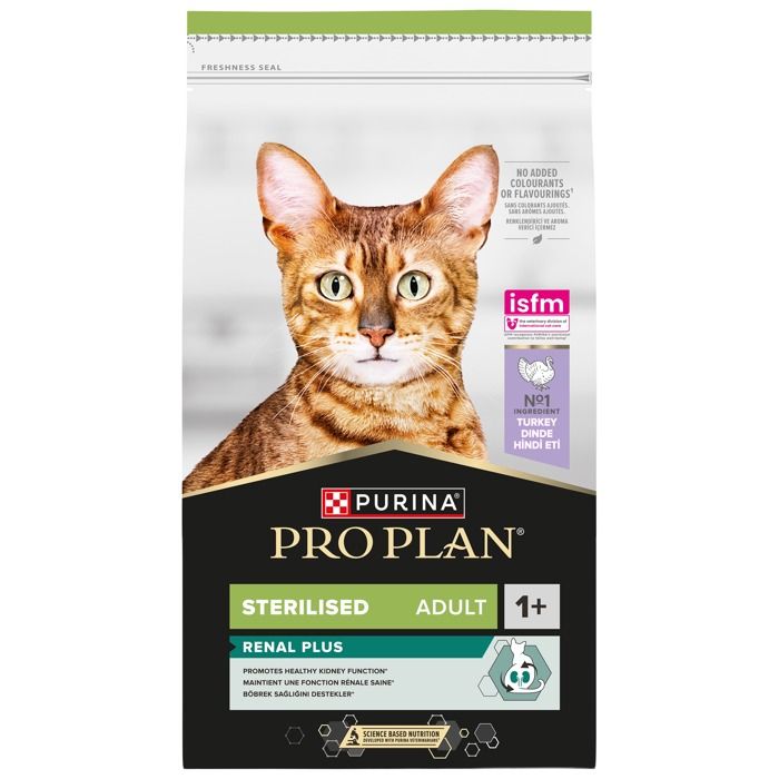 PURINA PRO PLAN Sterilised Adult 1+ RENAL PLUS Riche en Dinde PURINA PRO PLAN Sterilised Adult 1+ RENAL PLUS Riche en Dinde