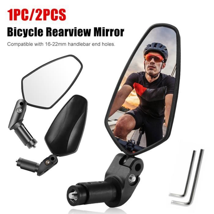 EasyDo-Rétroviseur pour guidon de vélo et trottinette électrique, réflecteur de vue arrière large gamme, accessoires de bicyclette - Accessoires pour Trottinettes électriques EasyDo-Rétroviseur pour guidon de vélo et trottinette électrique, réflecteur de vue arrière large gamme, accessoires de bicyclette - Accessoires pour Trottinettes électriques