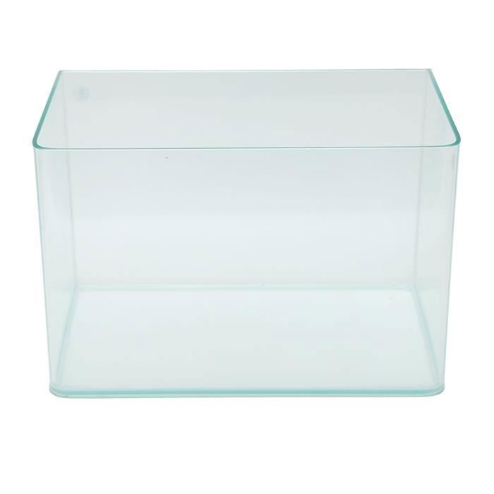 Meilleurs prix pour Réservoir de poissons Aquarium à bords hautement polis, technologie plastique pliable à chaud, animalerie vivarium M.