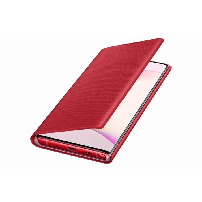 Etui SAMSUNG Note 10 LED View Cover - vue 3