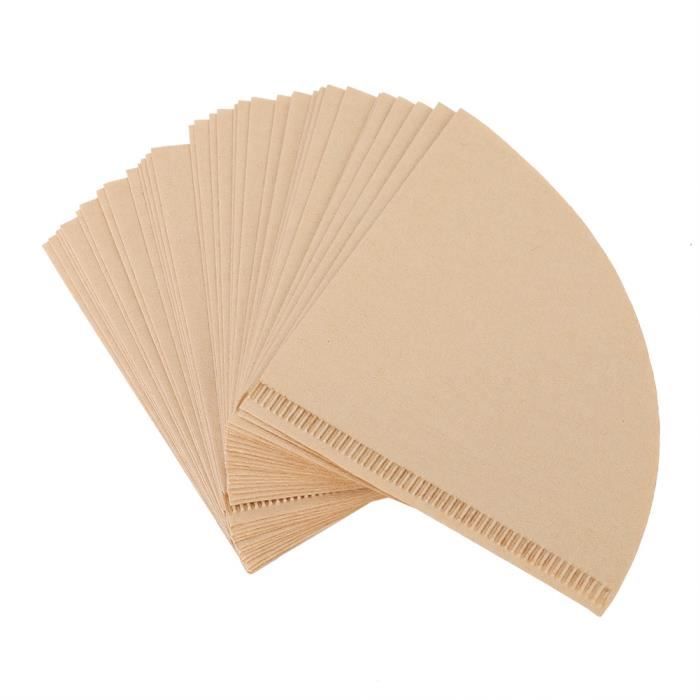 40 pièces filtres à café en papier filtre à café en cône filtres à café — free download