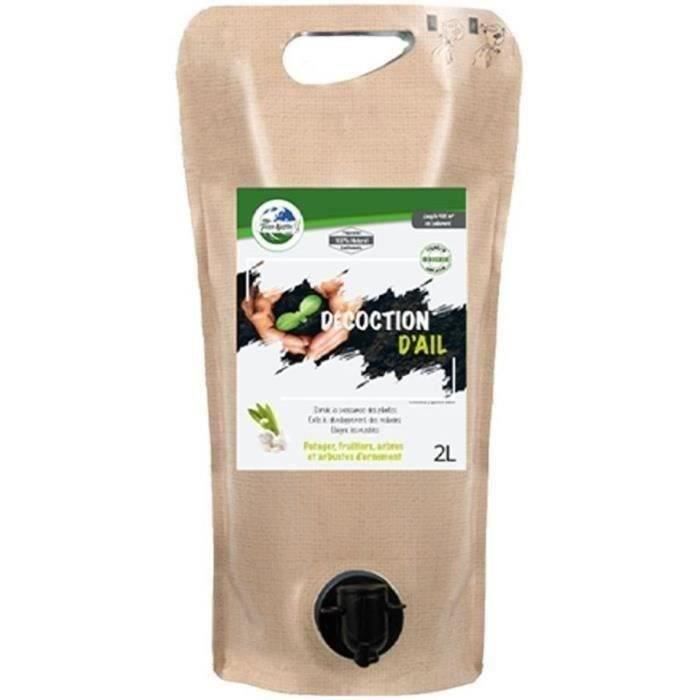 TERRA NOSTRA - Décoction d'AIL Concentré Pouch 2L - Stimules la croissance - Evite les maladies - Eloigne les nuisibles