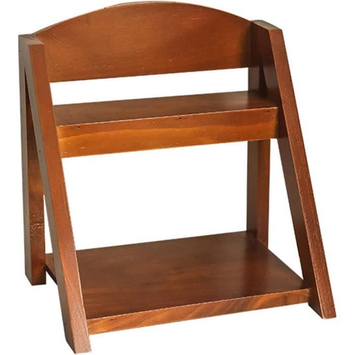 Chevalet De Bureau En Bois Massif - Support Réglable Pour Tableaux, Peintures, Cadres Photo 29.5x21 Cm - 4