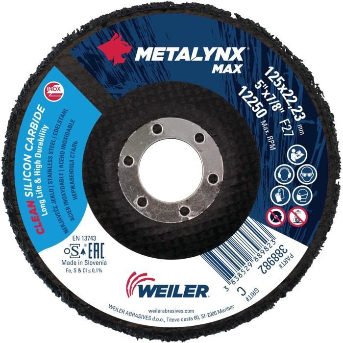Disque de meulage et de polissage pour meuleuse d’angle
