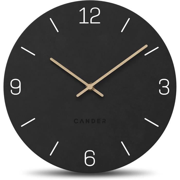 Horloge Murale Enfant Cander Berlin | Apprentissage Heure Avec Aimants | 30cm Silencieuse