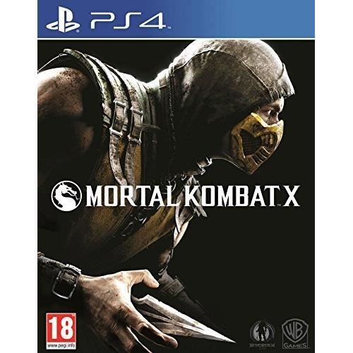 Jeu PS4 Mortal Kombat X Combat Mode en ligne Mode réseau PEGI 18+