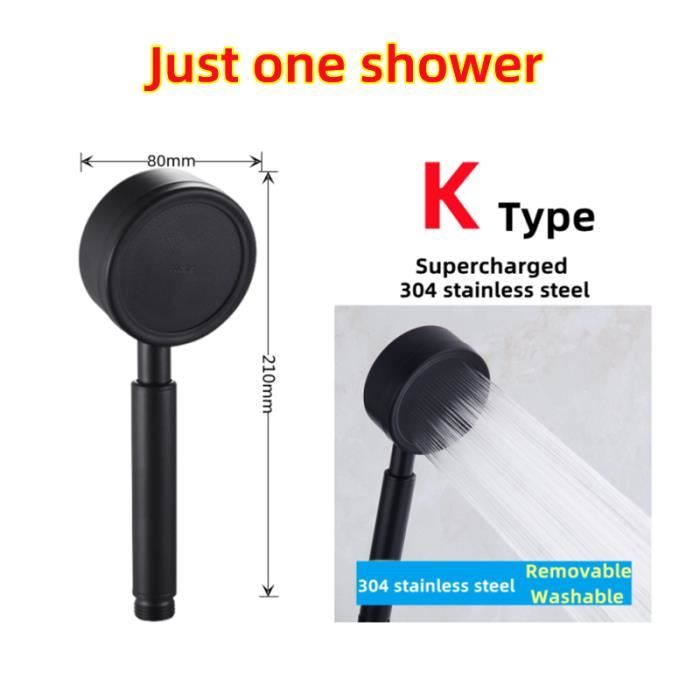 POMMEAU DE DOUCHE,Type K showerHand held Shower Head Water Saving