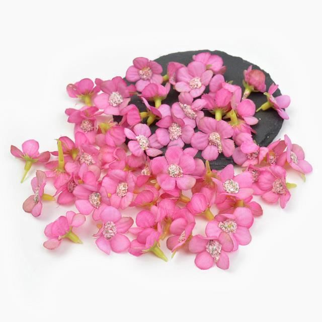 26 Fleurs Artificielles Et Papillons 3D MWOOT - Pour DIY, Décoration Mariage, Maison - Taille 3.5-12cm