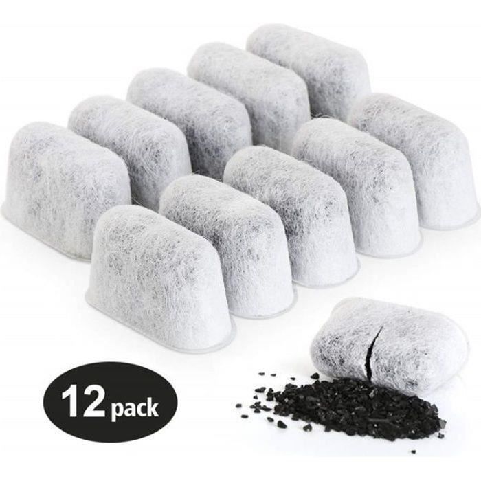 Lot De 12 Filtres à Charbon Actif Pour Machines à Café Beem Cuisinart AEG Klarstein - Fresh-Aroma-Perfect