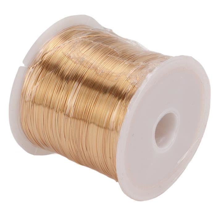 Fil De Cuivre Pour Bijoux 10 Bobines 0.4mm - Couleurs Mélangées 10m Par Rouleau Fil De Cuivre Pour Bijoux 10 Bobines 0.4mm - Couleurs Mélangées 10m Par Rouleau