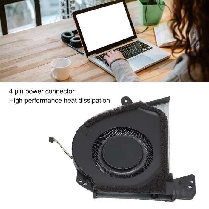 Ventilateur Processeur ASUS ROG Strix RTX Scar II - Compatible GL704/GW/S7C/FL2D - DC12V