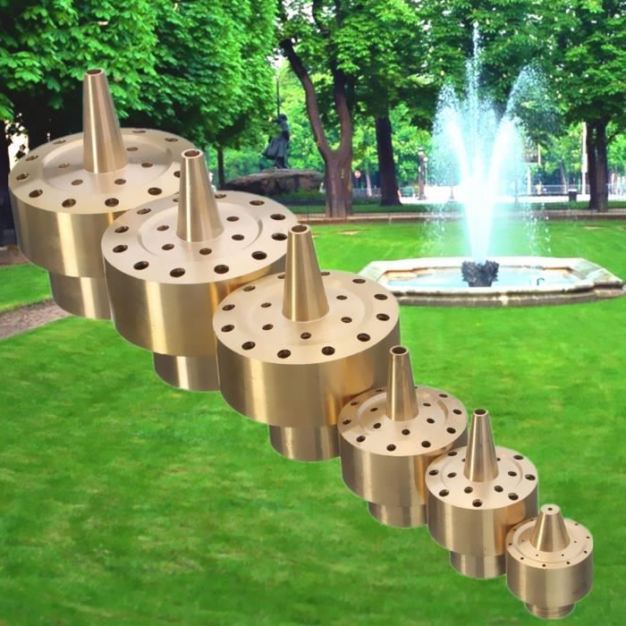 3 4 Ajutages De Fontaine Buse En Laiton De Pulverisation D Etang Jardin Achat Vente Fontaine De Jardin 3 4 Ajutages De Fontaine Cdiscount