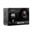 Dragon Touch Vision 3 Caméra Sport 4k WiFi avec Télécommande 2.4G, Etanche, 170°, Kits d'Accessoires, App (XDV)-1