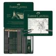 Faber-Castell  Pitt Crayons de graphite (Lot de 19) - 112973-1