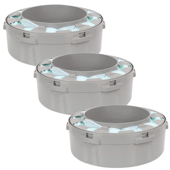 Recharge Poubelle A Couche Tommee Tippee Lot De 5 Rouleaux De Sacs Poubelles Biodégradables De 20 L Avec Cordon Sac A Couches Bebe Parfumé